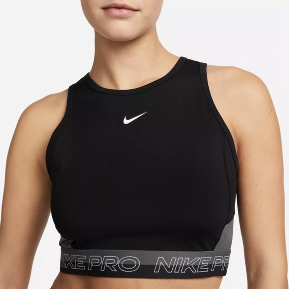 Nike Tops - Nike Pro Dri-FIT Femme Cropped Tank Tank Top